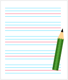 紙とえんぴつを用意しよう